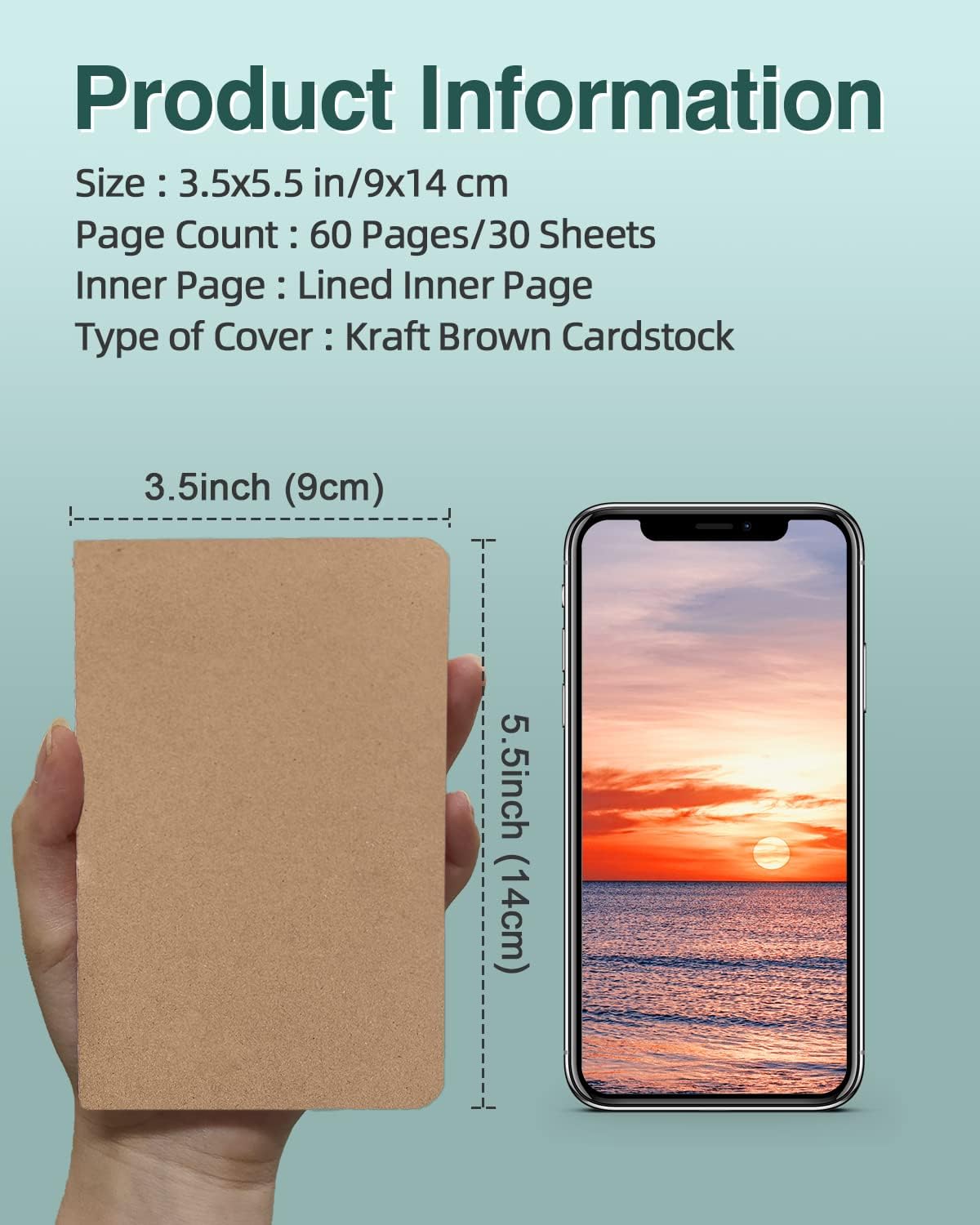 Kraft Paper Mini Journal