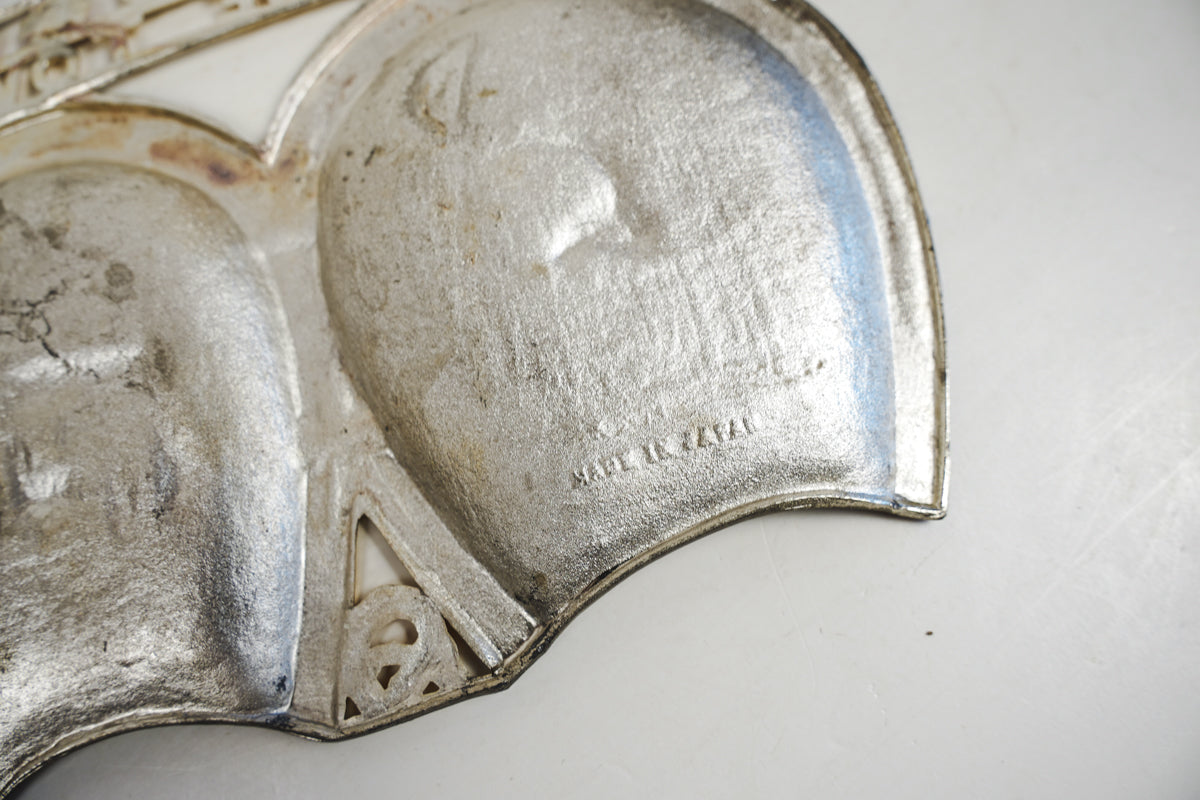 Old Abilene Town Texas Tin Horseshoe Souvenir Tray Ashtray