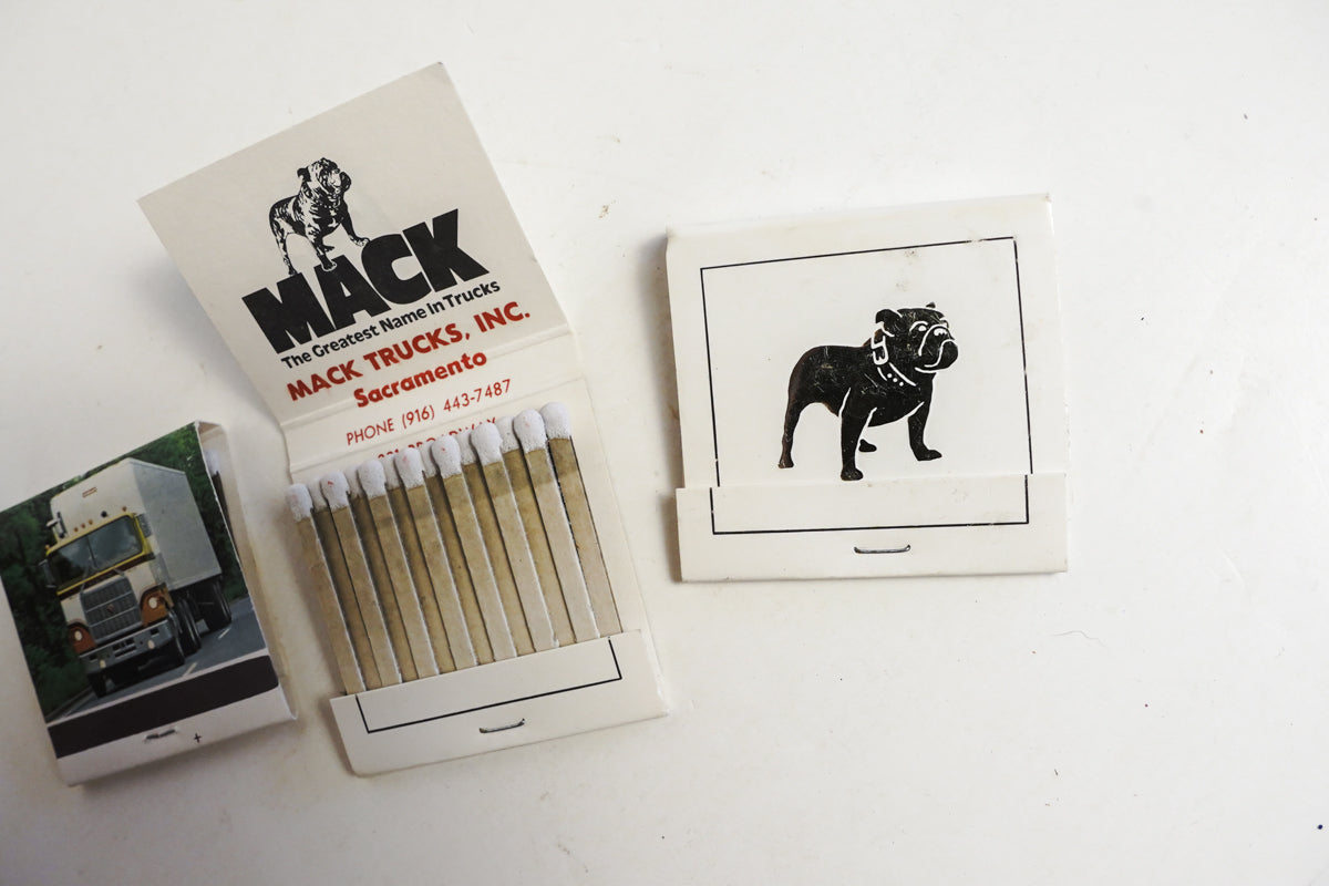 Mack Truck Matchbooks