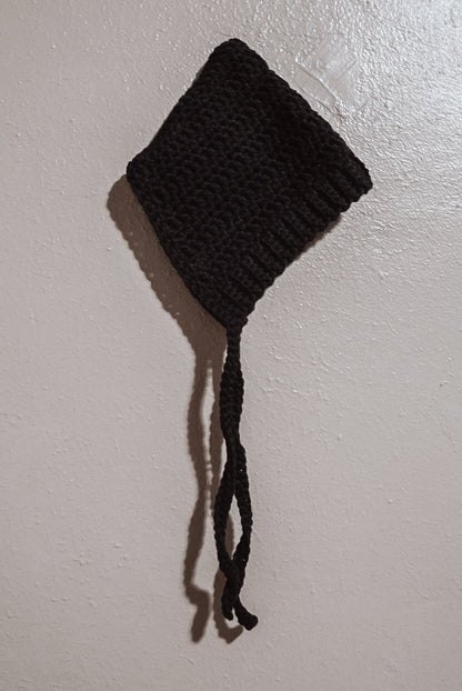 Handmade Cotton Blend Baby Pixie Crochet Bonnet