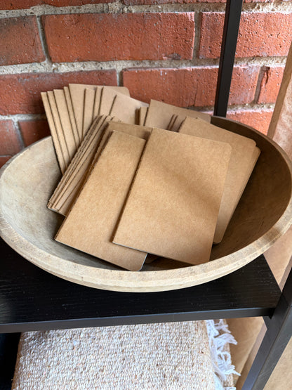 Kraft Paper Mini Journal