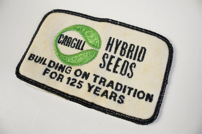 Vintage Cargill Hybrid Seeds Logo Embroidered Patch- Removed from Hat