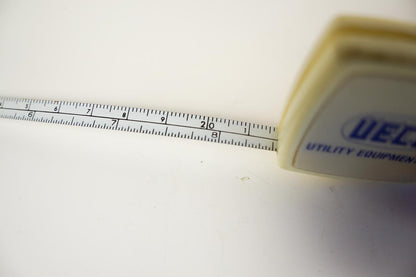 UECO Utility Equipment Co. Advertising Barlow Tape Measure Plastic
