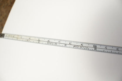 UECO Utility Equipment Co. Advertising Barlow Tape Measure Plastic