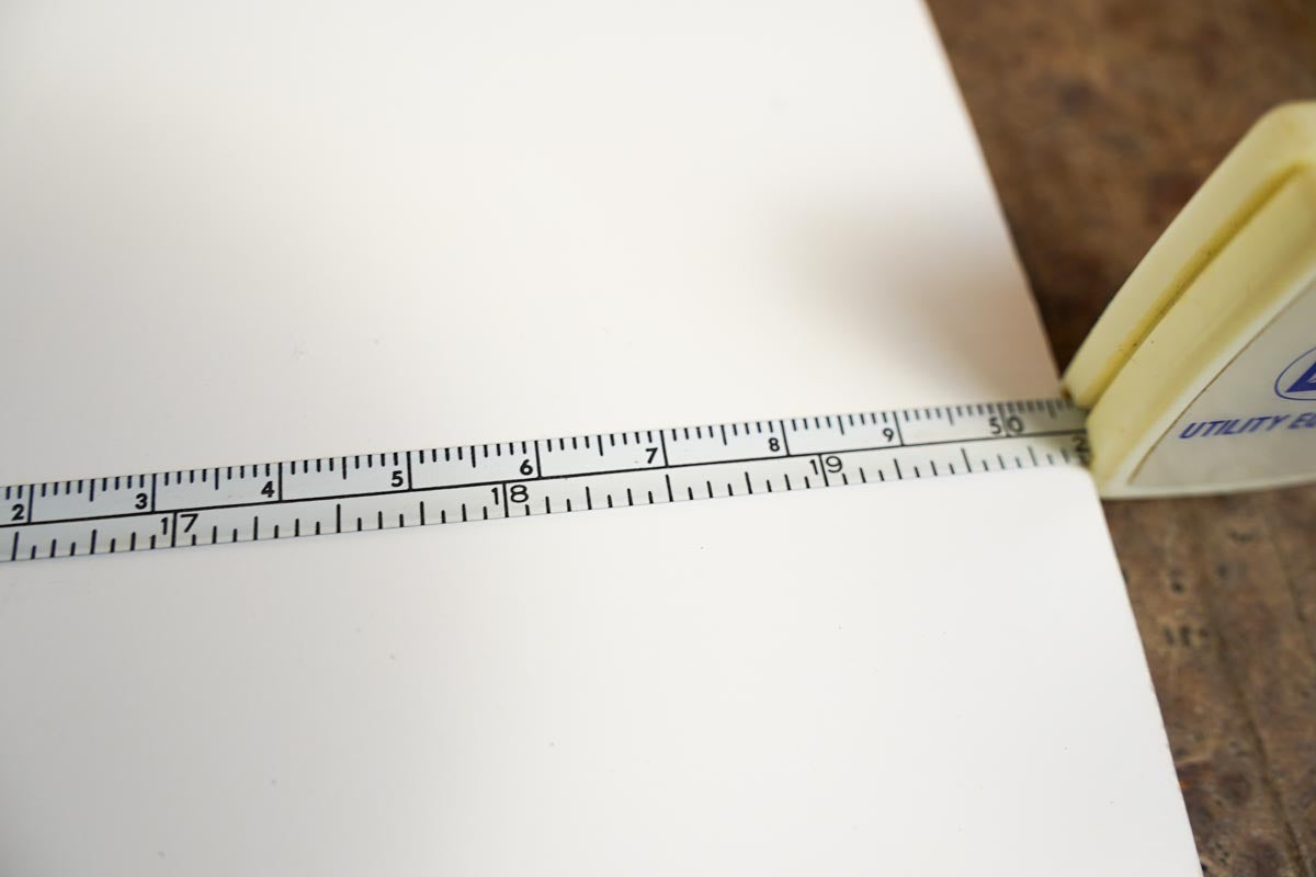 UECO Utility Equipment Co. Advertising Barlow Tape Measure Plastic