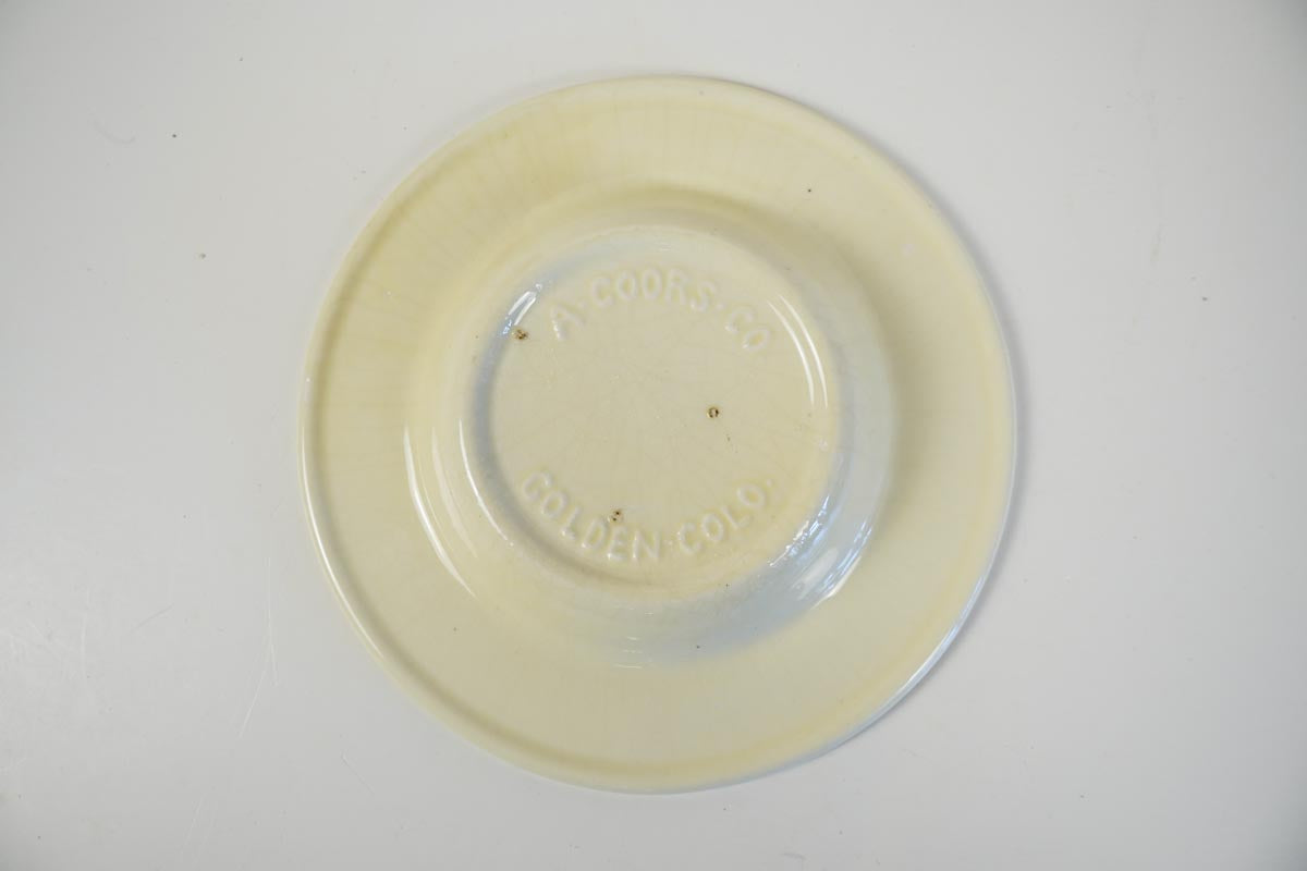 Coors Ashtray Ceramic America’s Fine Light Beer 6in Golden Co Rocky Mtn