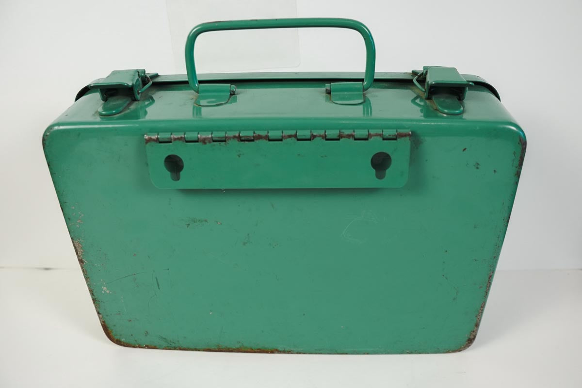1950's American National Red Cross First Aid Kit With 11 Unused Packages