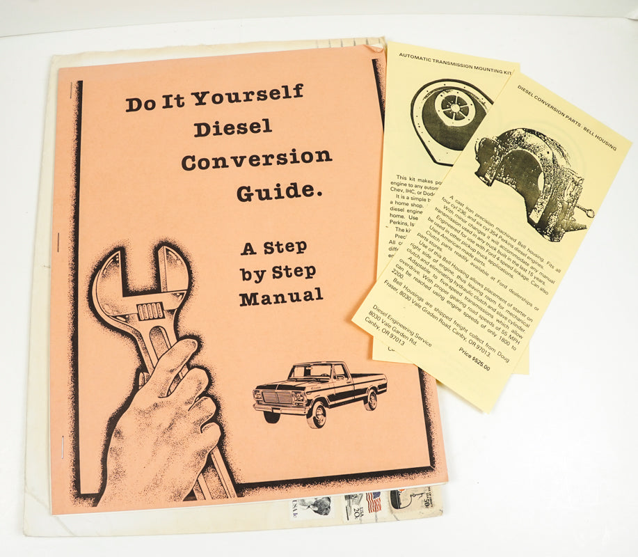 Do It Yourself Diesel Conversion Guide Step by Step Manual