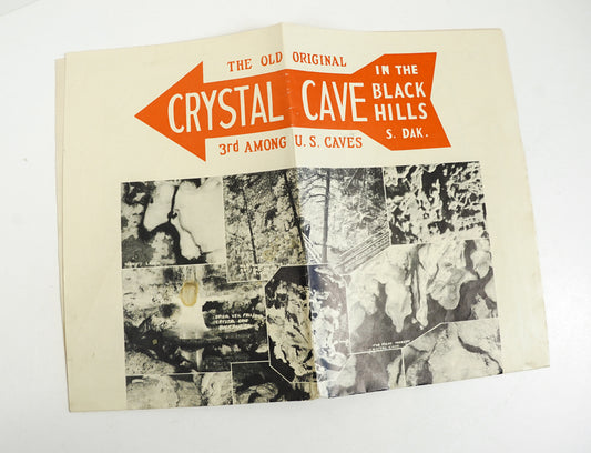 Crystal Cave Map Black Hills South Dakota