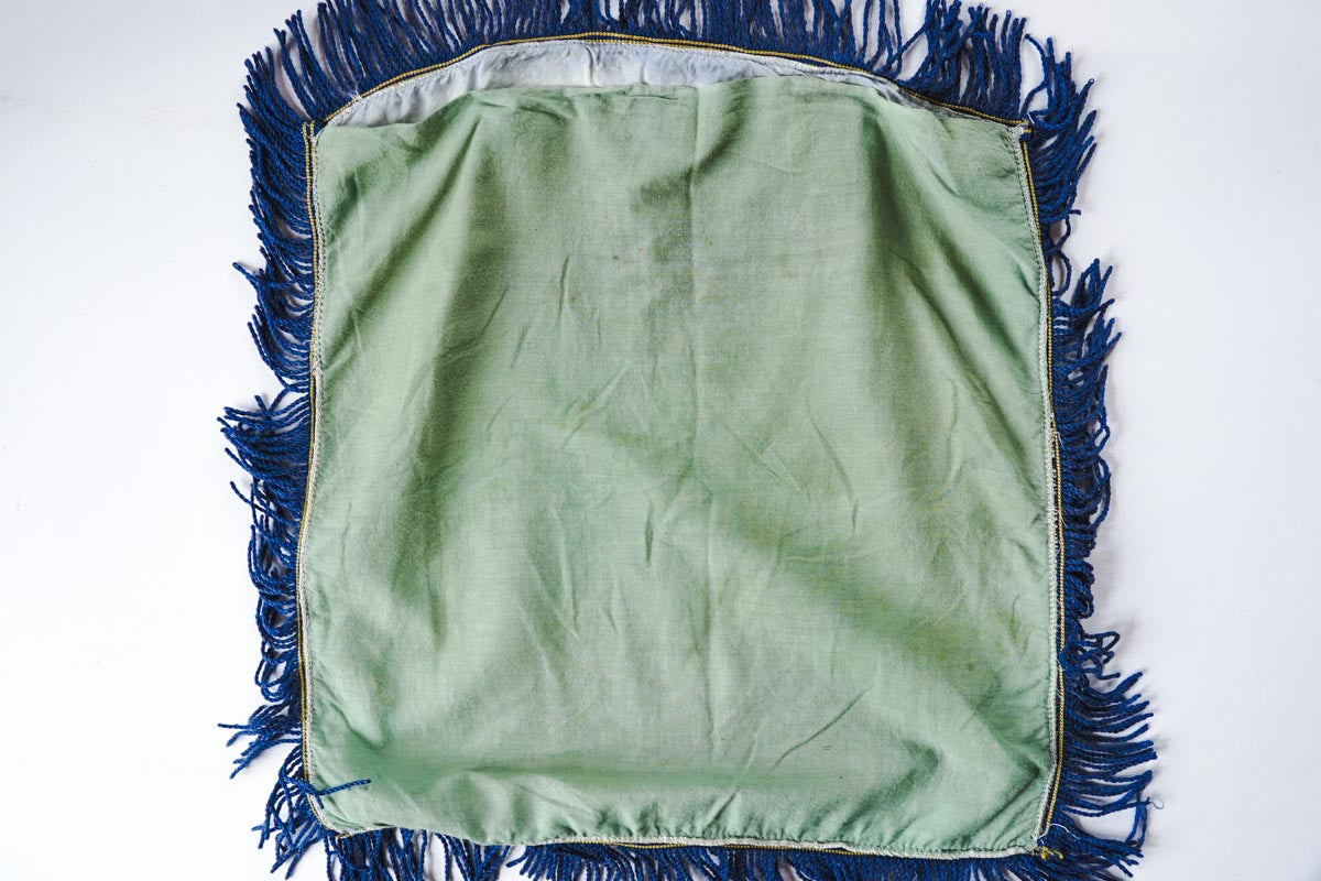 Satin Yellowstone Park Bear No Hugging Allowed Souvenir Pillowcase 18in
