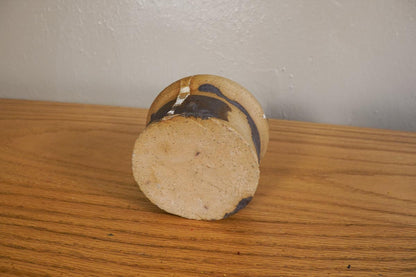 1970's Japanese Stoneware Pottery Sake Tokkuri Bottle Vase Handmade