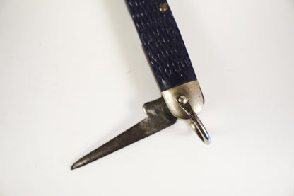 Cub Scouts Blue Camillus Pocket Knife Carbon Steel USA - Package & Manual
