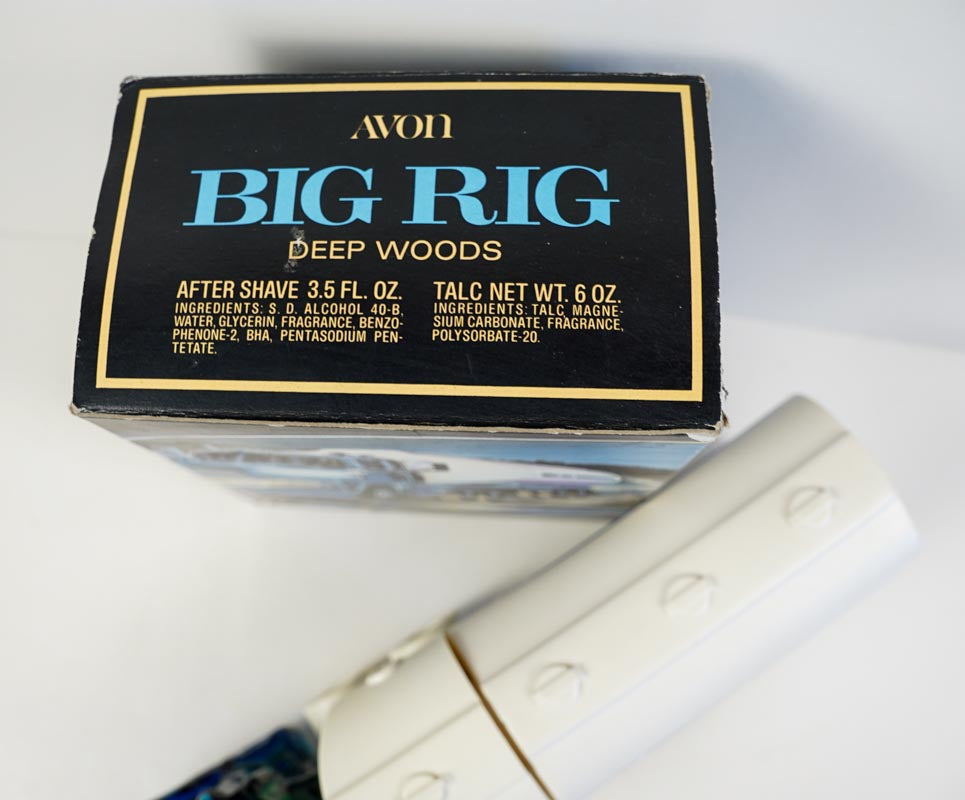 Avon Big Rig Wild Country Truck After Shave Semi Truck with Original Box