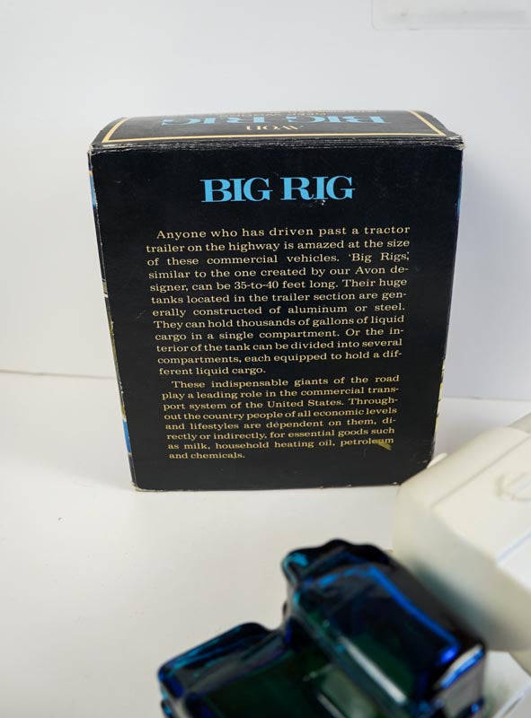 Avon Big Rig Wild Country Truck After Shave Semi Truck with Original Box