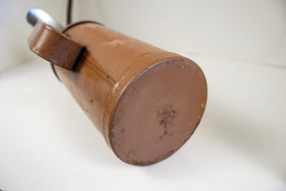 Vintage GoldenRod 1 Quart Oil Can, 15in Flex Spout Hastings, Nebraska