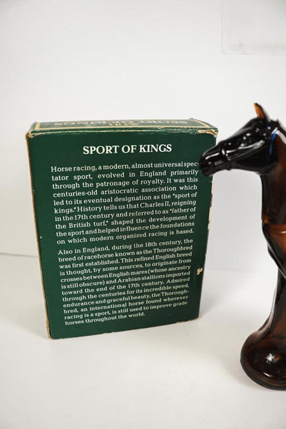 Avon Sport of Kings Wild Country After Shave 5 Oz Horse Jockey w/ Box