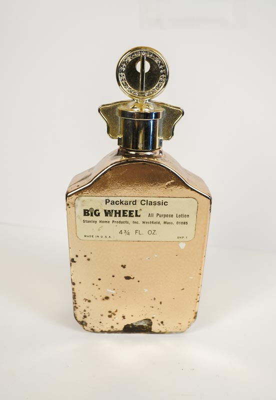Packard Classic Big Wheel Bottle Vtg Avon Packard Car Radiator AfterShave Bottle