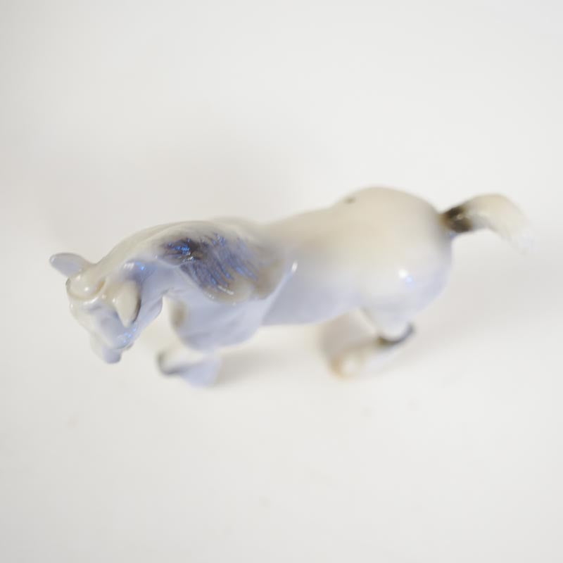Breyer Stablemate Light Gray Clydesdale Horse Glossy Grey Dapple