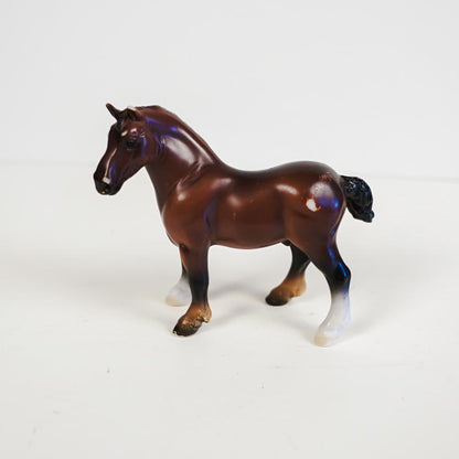 Breyer Stablemate JCPenney Parade of Breeds Bay Draft Horse Early 2000s
