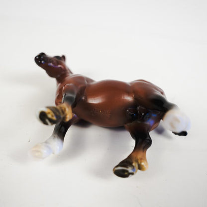 Breyer Stablemate JCPenney Parade of Breeds Bay Draft Horse Early 2000s
