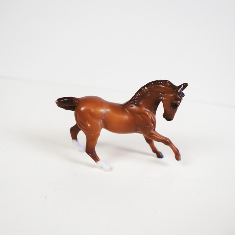 Vintage Breyer Stablemates Horse Chestnut Warmblood #5607 1999