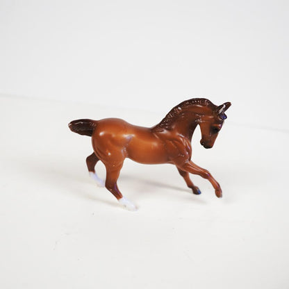Vintage Breyer Stablemates Horse Chestnut Warmblood #5607 1999