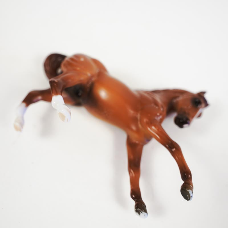 Vintage Breyer Stablemates Horse Chestnut Warmblood #5607 1999