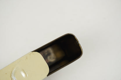 1930-40s Continental Can Company Cigarette Tin Slide Top Cigarette Holder