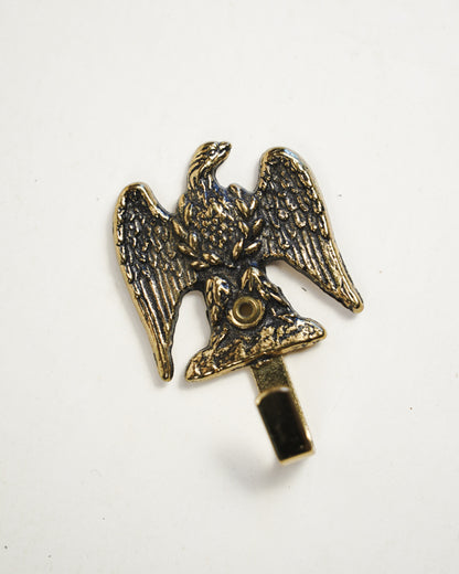 Mini Brass Eagle Wall Hook
