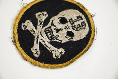 Skull & Crossbones 13 Biker Military Patch Motorcycle Sew On Patch 3in