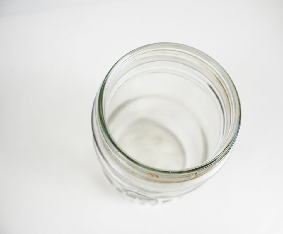 Samco Genuine Mason Quart Canning Jar Square Clear No Lid