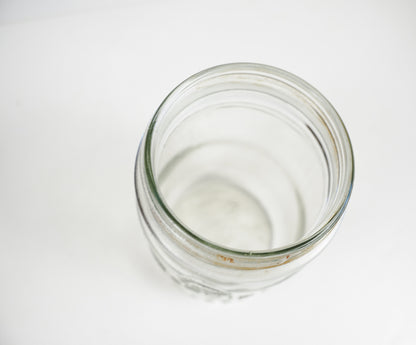 Samco Genuine Mason Quart Canning Jar Square Clear No Lid