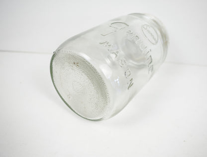 Samco Genuine Mason Quart Canning Jar Square Clear No Lid