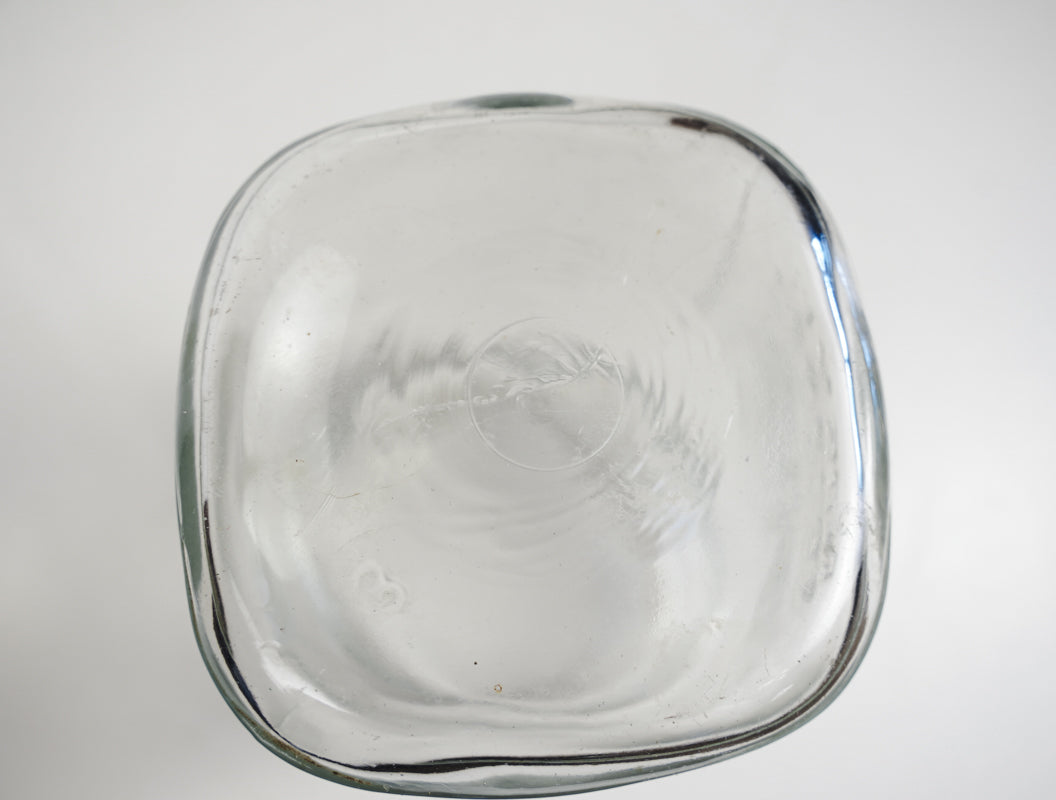 Ball Perfect Mason Clear Glass Embossed Canning Jar No Lid