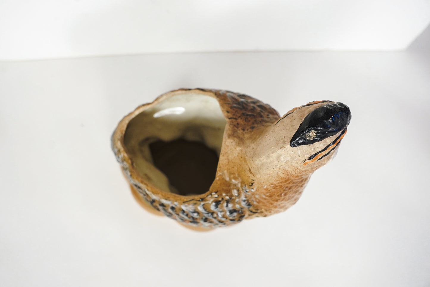 Vintage Ceramic Quail Potter Planter Bird Figurine Plant Succulent Pot Bobwhite