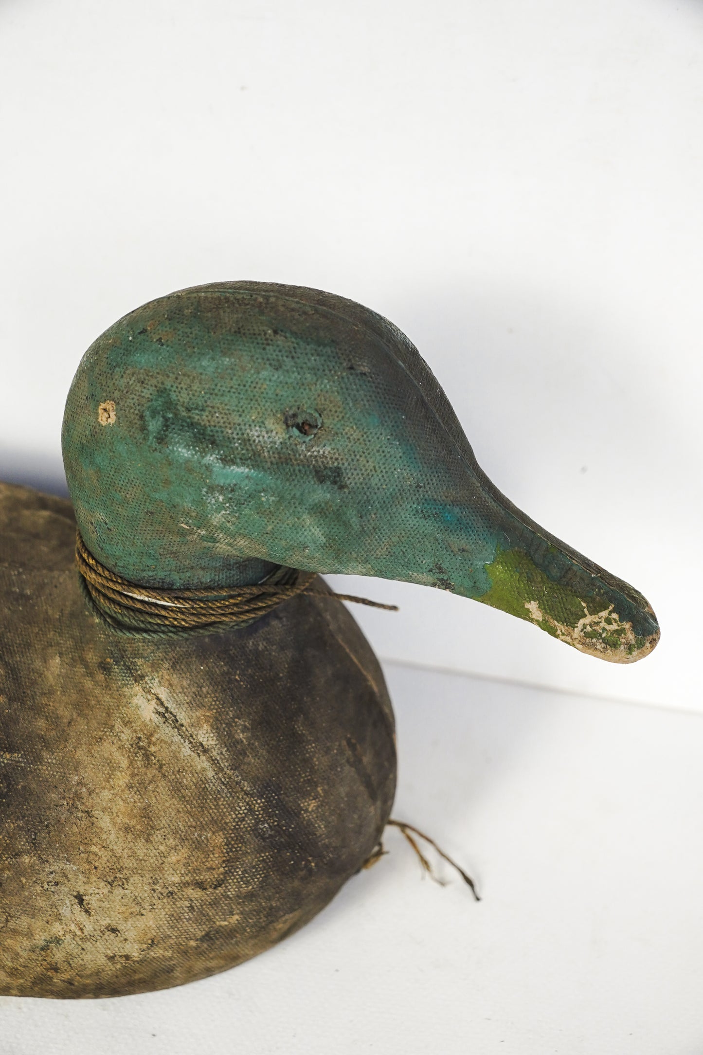 Vintage Victor Veri-Lite Duck Hunting Decoy Animal Trap Co LItitz PA Glass Eye