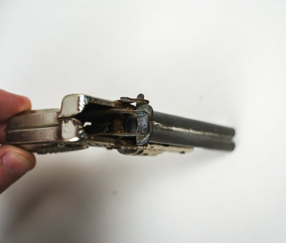Japanese 1950's "Hawk" Double Barrel Cap Gun in Good Condition