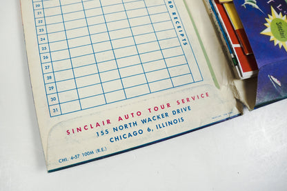 1950s Sinclair Oil Auto Tour Service Road Maps Info Guides