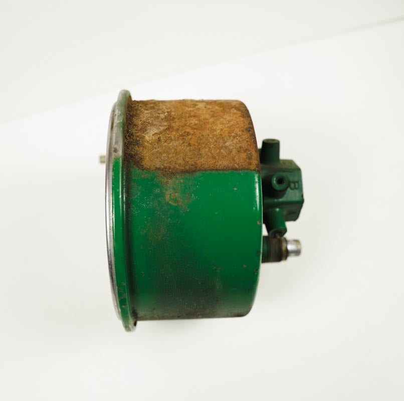 Vintage John Deere Tractor Tactometer RPM Gauge Hour Meter Green