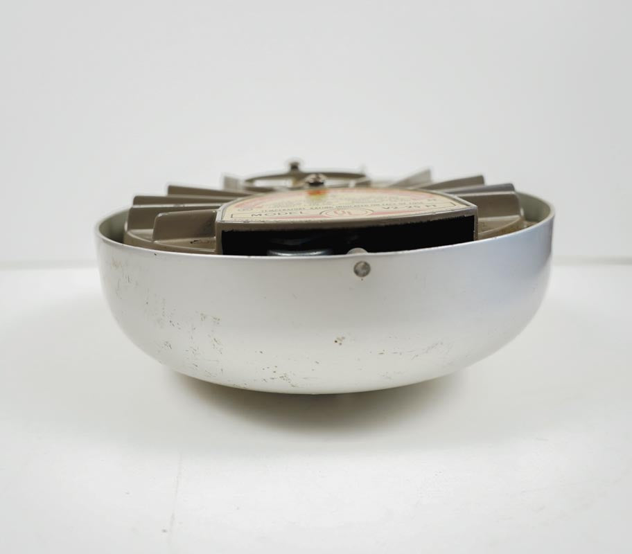 Vintage Vanguard Protection Systems Model V2-25 FT Fire Alarm Bell Silver Unused