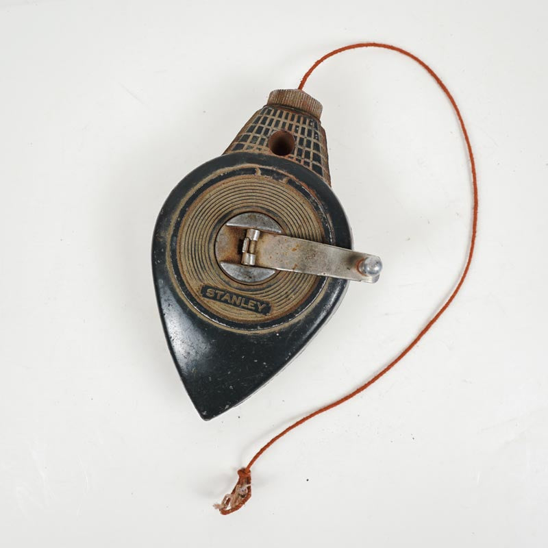Vintage Stanley Chalk-O-Matic Plumb Bob Chalk Line Tool