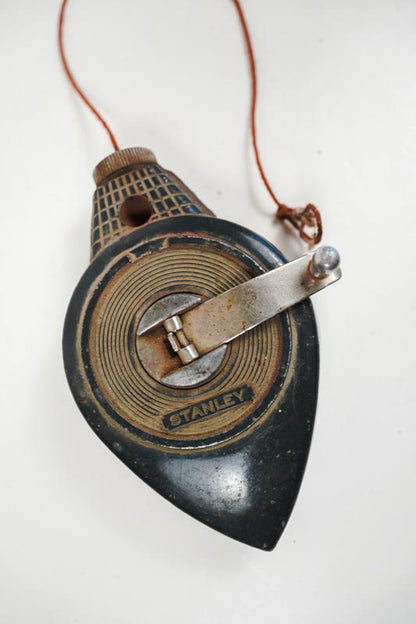 Vintage Stanley Chalk-O-Matic Plumb Bob Chalk Line Tool