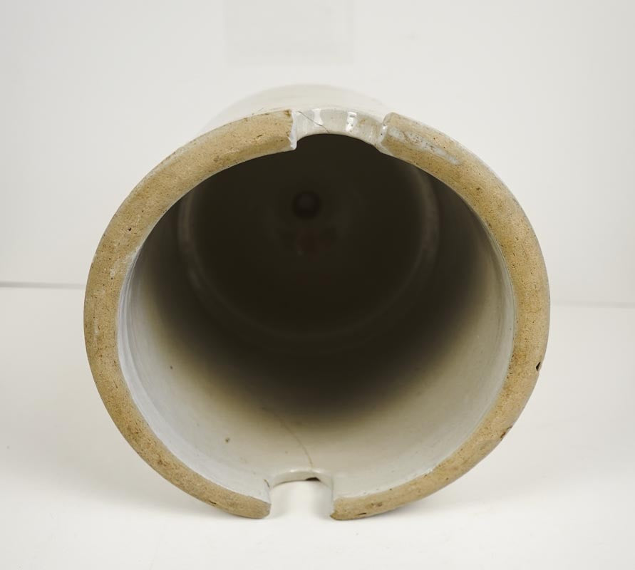 Red Wing Poultry Drinking Fount and Buttermilk Stoneware Feeder 10in