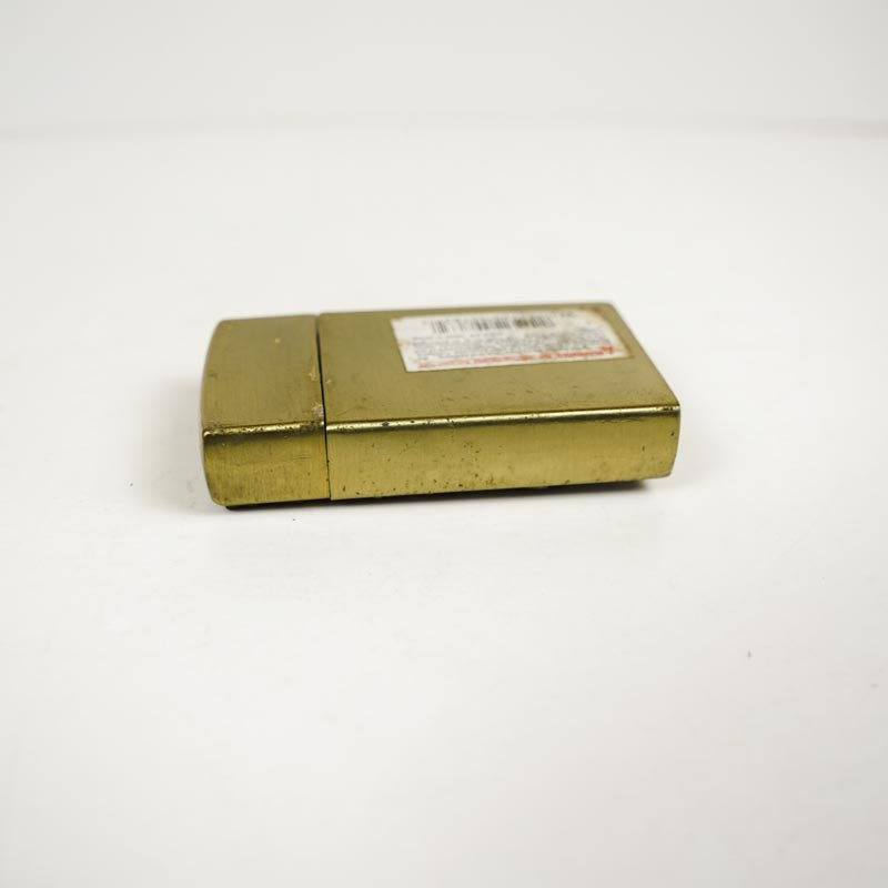 Early 2000s Brass Embossed Eagle & Stars Lighter