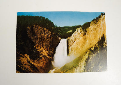 Yellowstone National Park Giant Post Cards Unused Set of 6 Different Cards