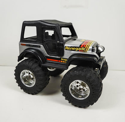 Buddy L Jeep Renegade Big Bruiser Monster Truck 1984 Pressed Steel Toy
