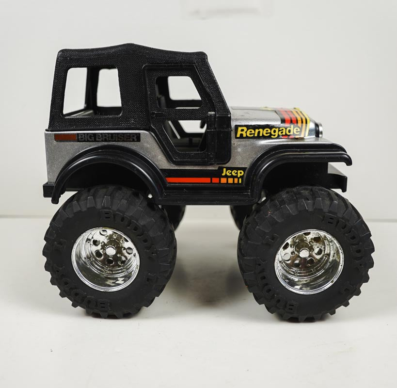 Buddy L Jeep Renegade Big Bruiser Monster Truck 1984 Pressed Steel Toy