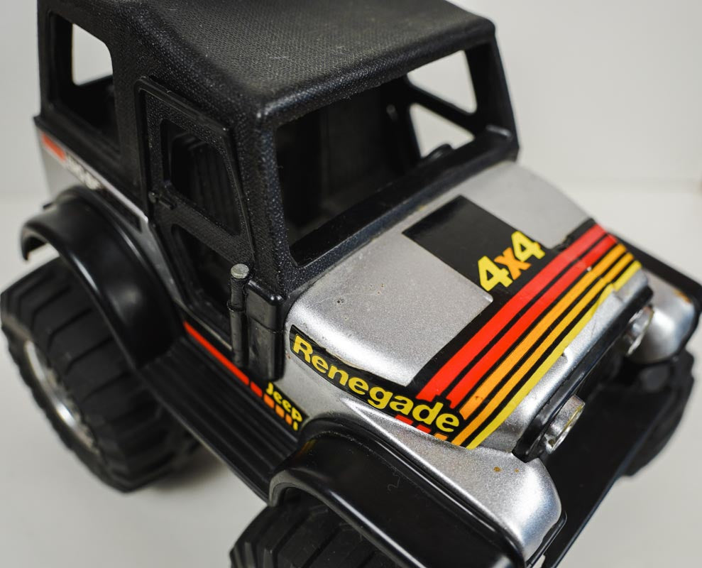 Buddy L Jeep Renegade Big Bruiser Monster Truck 1984 Pressed Steel Toy