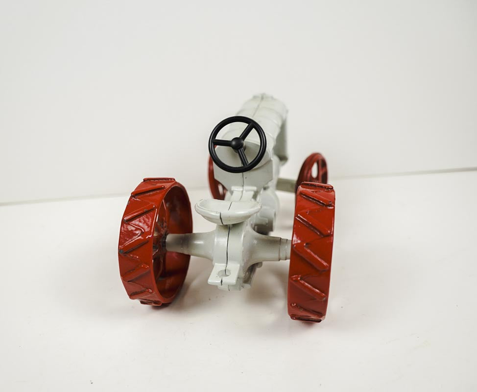 Ertl Fordson Metal Diecast Farm Tractor 1/16 Grey & Red