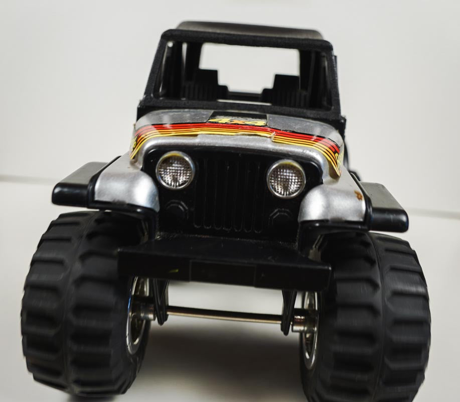 Buddy L Jeep Renegade Big Bruiser Monster Truck 1984 Pressed Steel Toy